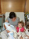 Kelly, Jonah, Kate, and the lambies