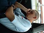Luke Sleeping in Car